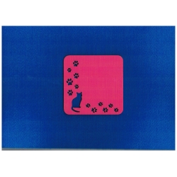 SKLEJKA #3mm  Podkładka  z kotem 10x10cm, podkładka 10x10,  podkladka pod kubek